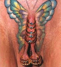 butterfly vagina tattoo 1