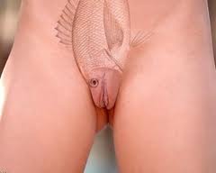fish vagina tattoo