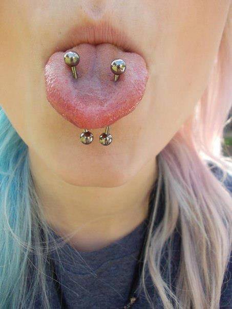 mouth piercing