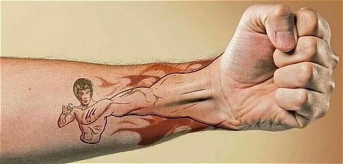 fist tattoo