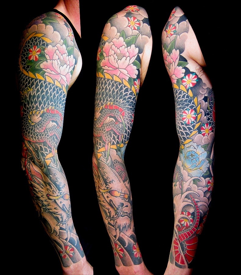 dragon tattoo for arm 4